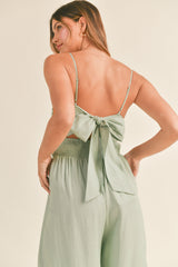 MARILYN FRONT DETAIL & BACK TIED JUMPSUIT