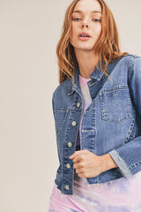 ELOISE WASHED DENIM JACKET