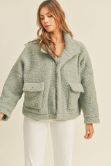 FLEUR FLEECE  JACKET