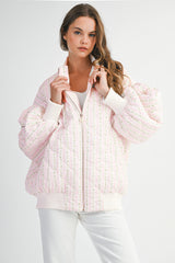 JOY QUILTED OVERSIZED BOMBER