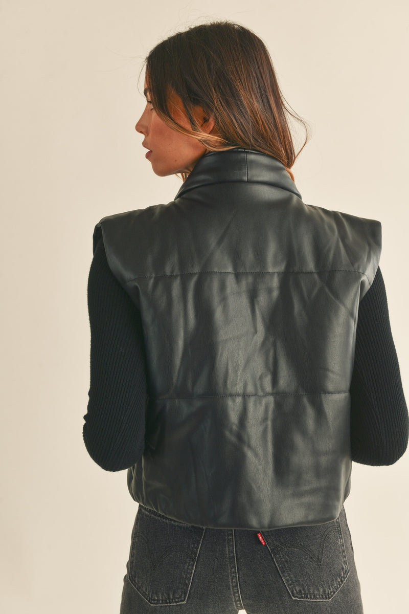 VEERLE PADDING VEST WITH POCKET