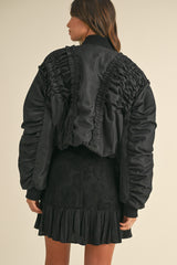 JESSENIA PUFF BOMBER JACKET