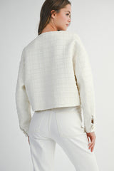 ROSALIA JEWEL TWEED JACKET