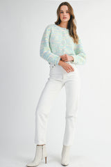 KENDRA BUTTON SWEATER JACKET