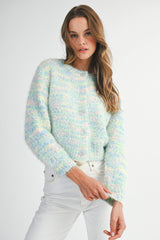 KENDRA BUTTON SWEATER JACKET