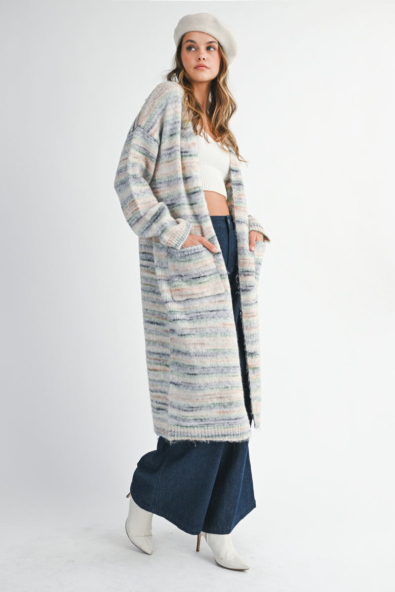 GENEVIEVE MULTI COLOR CARDIGAN