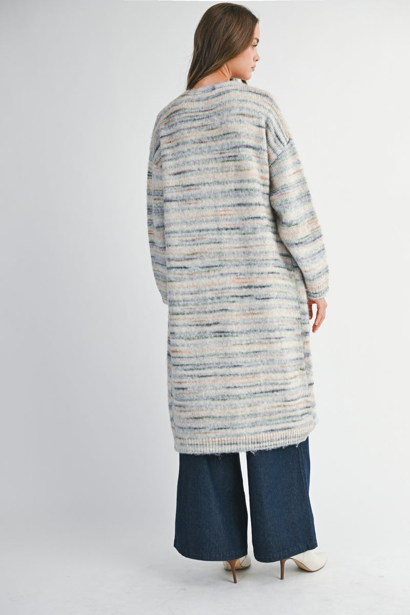 GENEVIEVE MULTI COLOR CARDIGAN