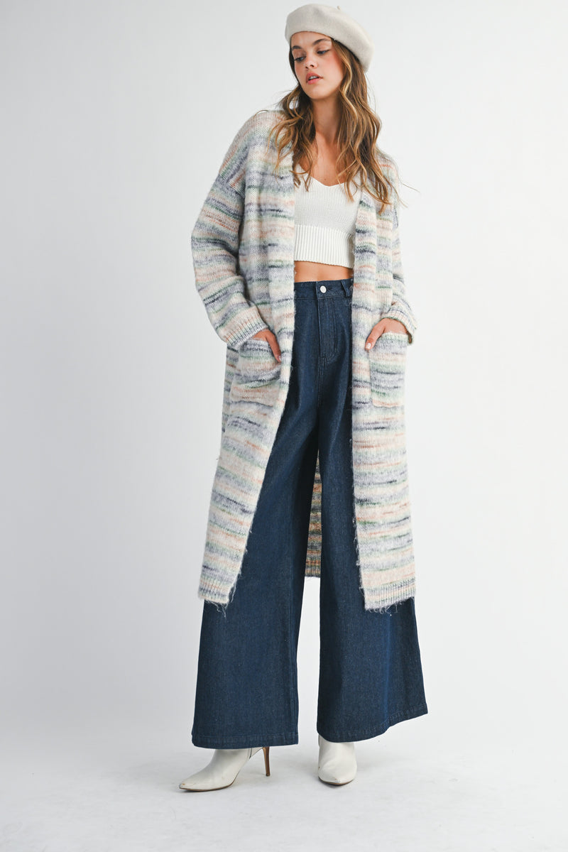 GENEVIEVE MULTI COLOR CARDIGAN