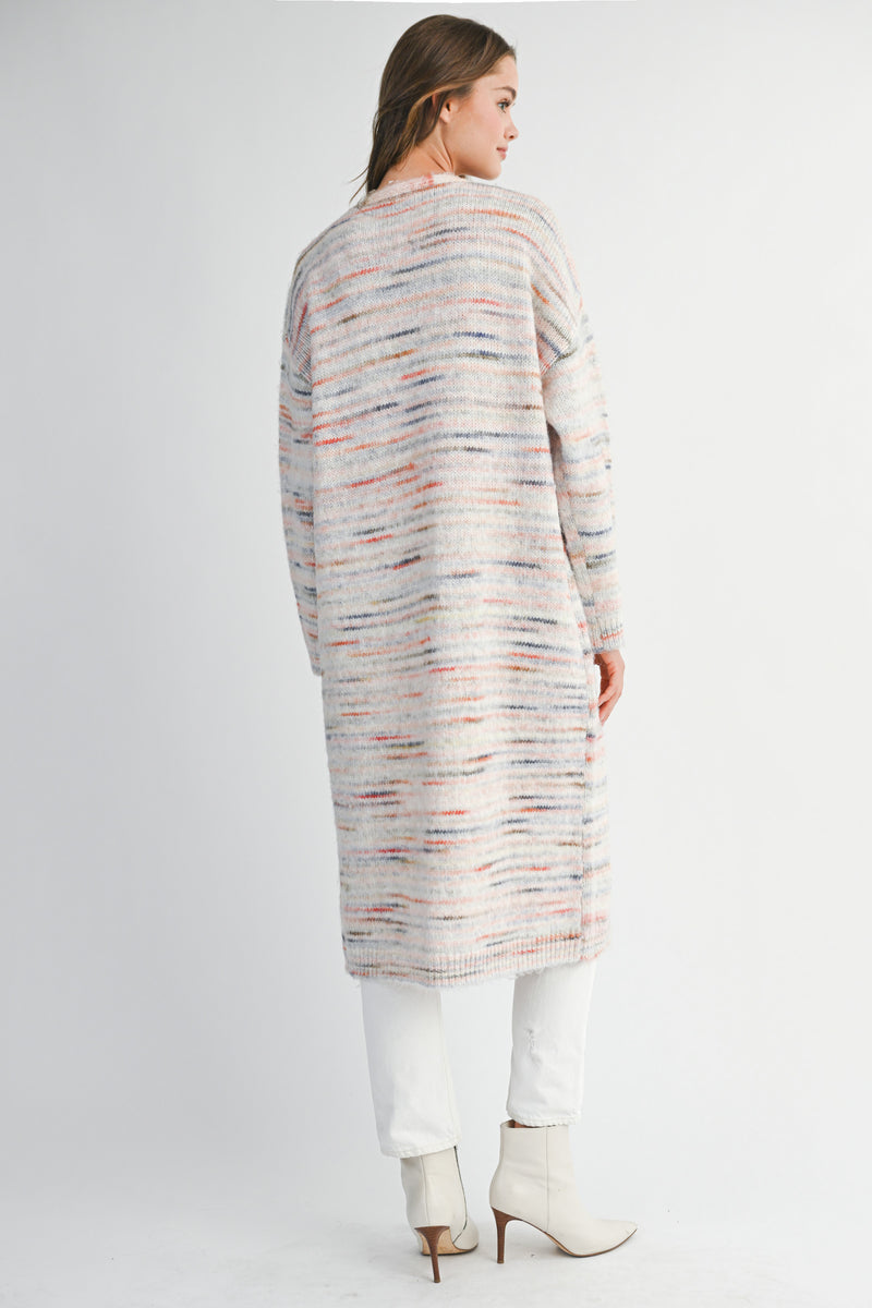 GENEVIEVE MULTI COLOR CARDIGAN