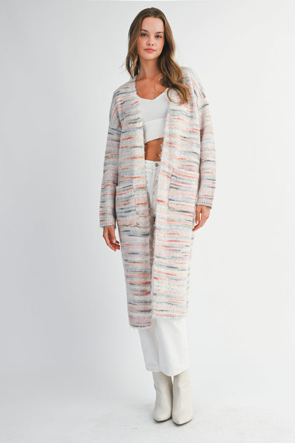 GENEVIEVE MULTI COLOR CARDIGAN