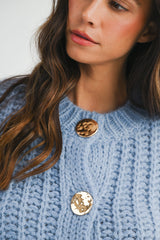 AMARA CHUNKY LONG SLEEVE SWEATER JACKET