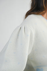 ELIZABETH JACQUARD KNIT CARDIGAN