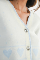 ELIZABETH JACQUARD KNIT CARDIGAN