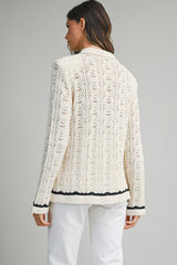 CELESTIA KNITTED CARDIGAN JACKET
