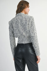 CAMRYN TEXTURED TWEED JACKET