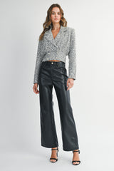 CAMRYN TEXTURED TWEED JACKET