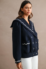 MADISYN DOUBLE BREASTED SHORT COAT