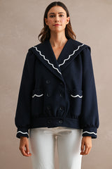 MADISYN DOUBLE BREASTED SHORT COAT