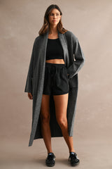 LORALYN KNITTED LONG CARDIGAN
