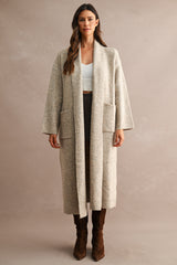 LORALYN KNITTED LONG CARDIGAN
