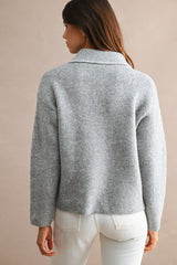 ANAYA COLLARED OVERSIZED CARDIGAN