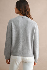 FIONA RIBBON DETAIL KNITTED CARDIGAN