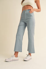 KASSIANI HIGH RISE STRAIGHT JEANS