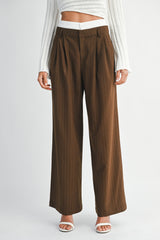 PERSEPHONE PIN STRIPE PANTS