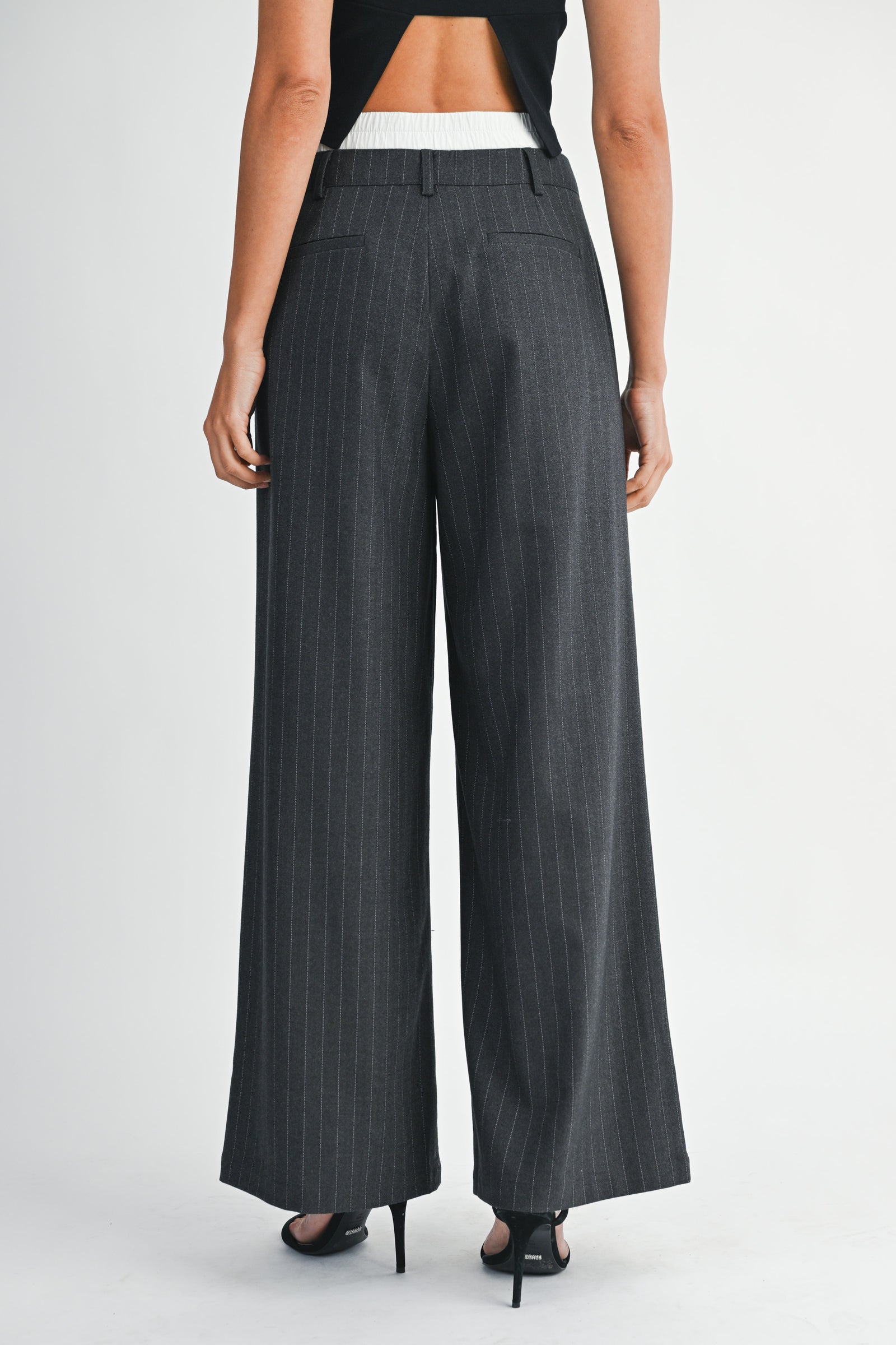 PERSEPHONE PIN STRIPE PANTS – Mable Clothing