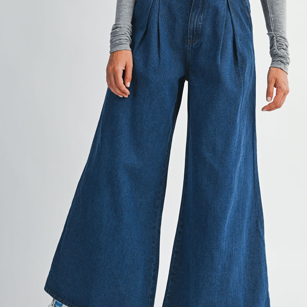 AINHOA WIDE LEG DENIM JEAN – Mable Clothing