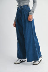AINHOA WIDE LEG DENIM JEAN