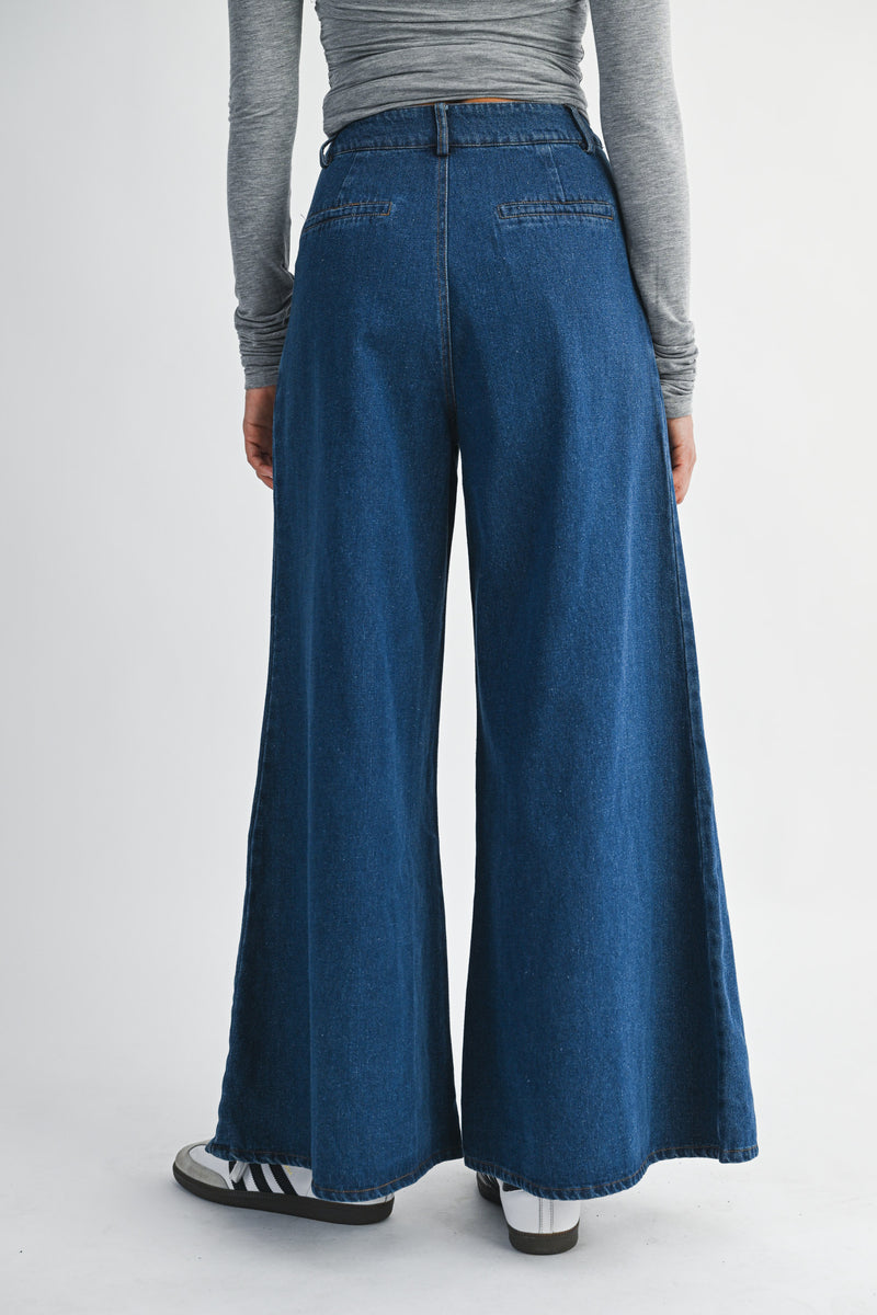 AINHOA WIDE LEG DENIM JEAN