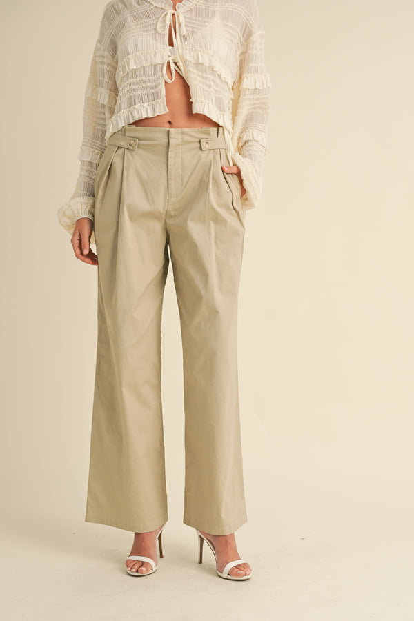 HONORA HIGH WAIST PAPERBAG PANTS