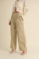 HONORA HIGH WAIST PAPERBAG PANTS