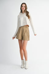 FRIDOLINA TWILL SHORTS