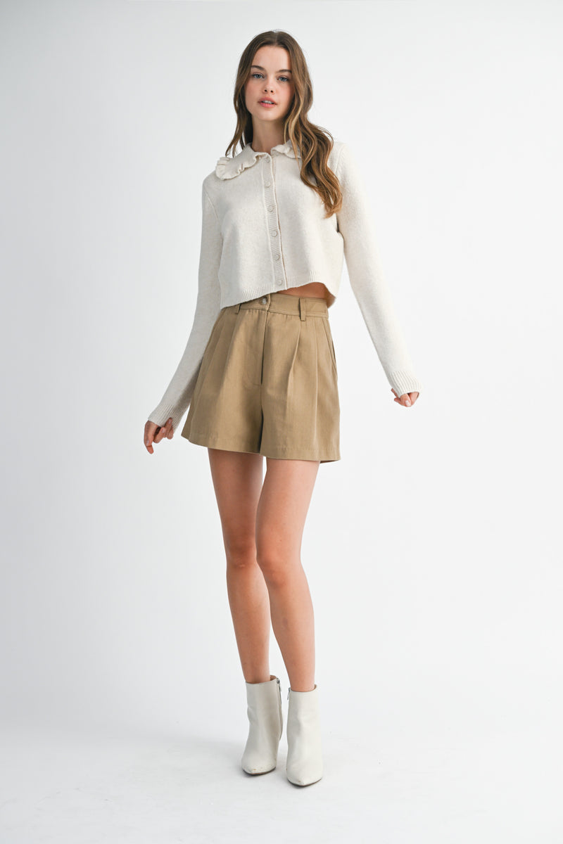 FRIDOLINA TWILL SHORTS