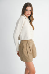 FRIDOLINA TWILL SHORTS