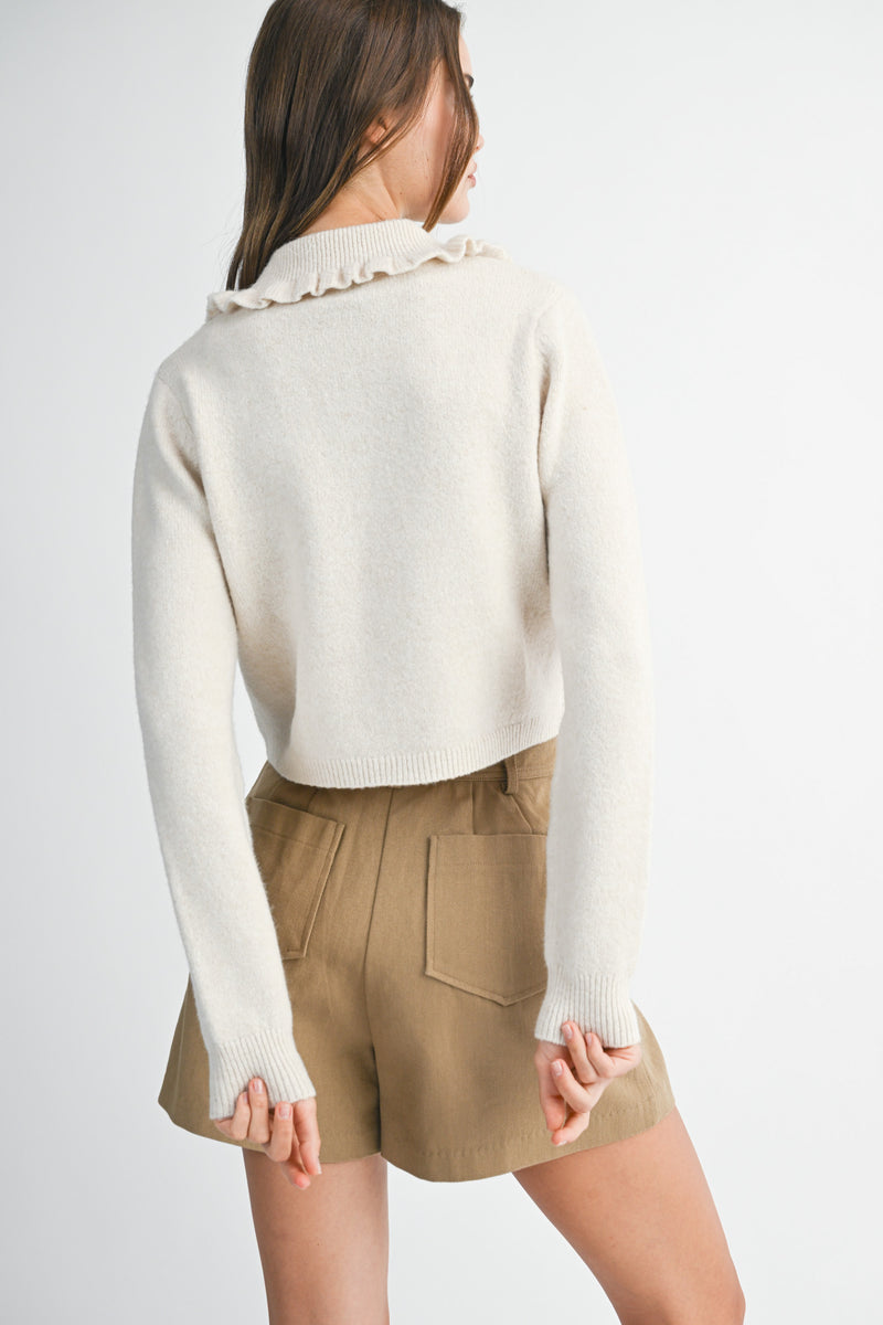 FRIDOLINA TWILL SHORTS