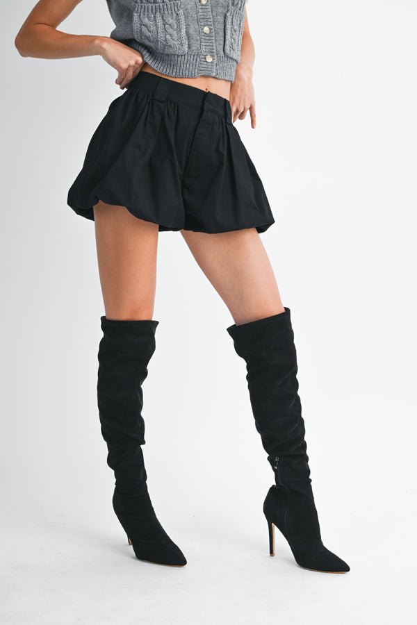 MARIONA BUBBLE HEM SHORTS