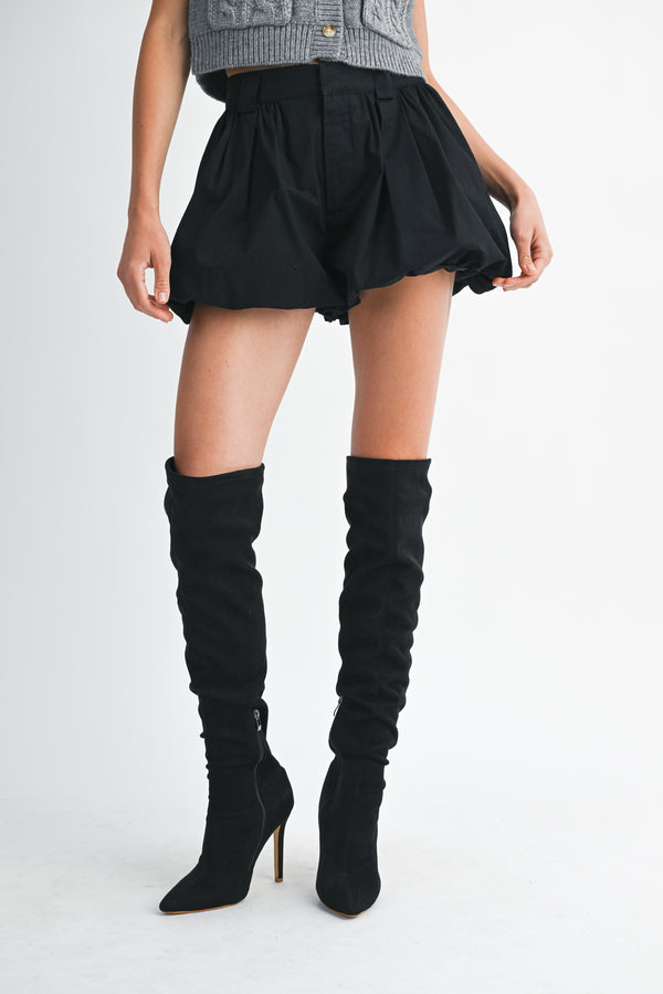 MARIONA BUBBLE HEM SHORTS