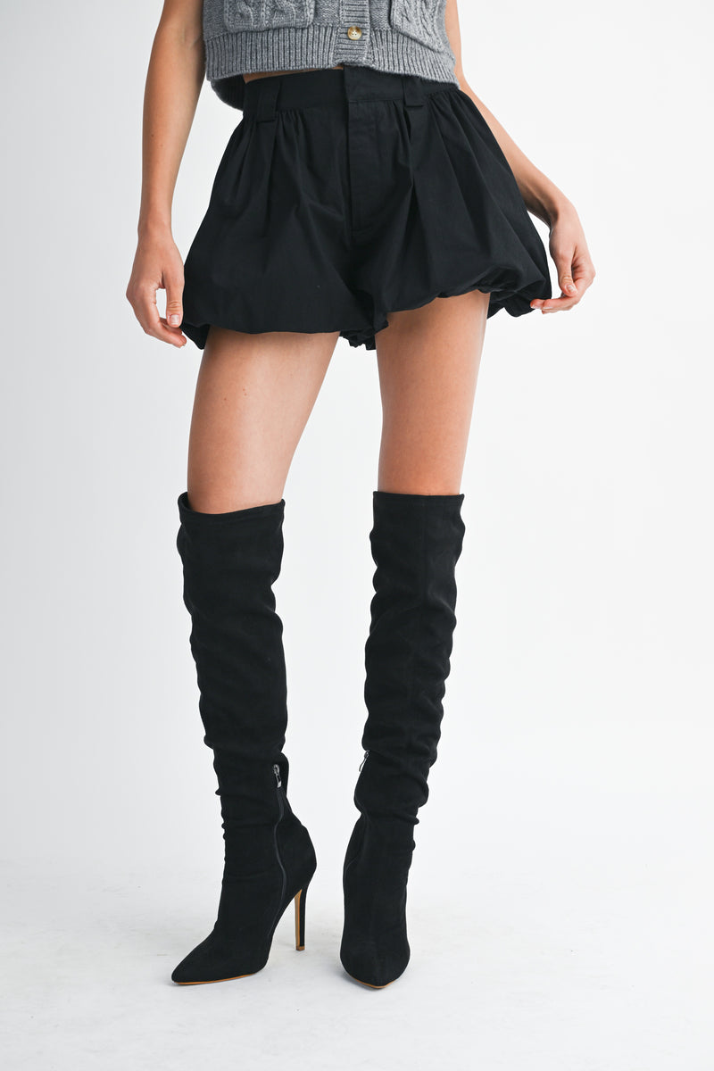 MARIONA BUBBLE HEM SHORTS