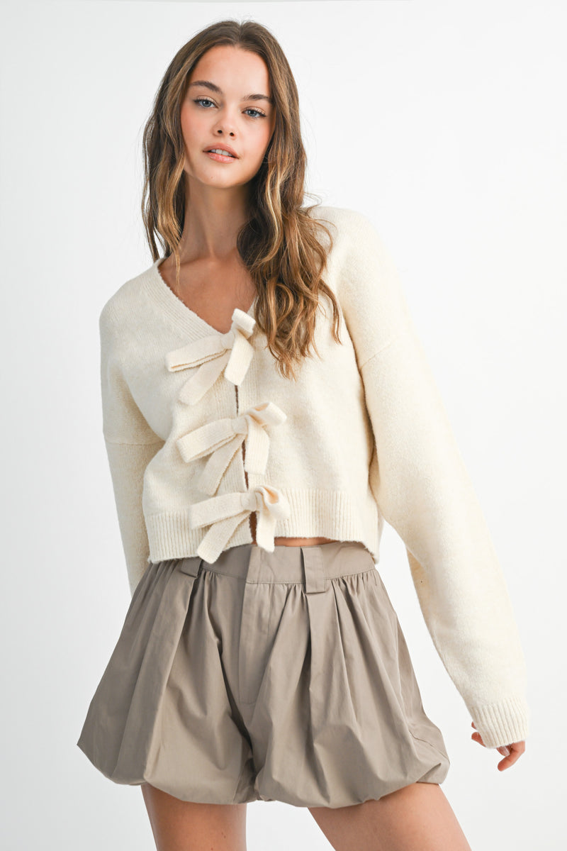 MARIONA BUBBLE HEM SHORTS