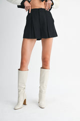 CATALEYA BROOKE FRONT PLEATED SHORTS