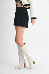 CATALEYA BROOKE FRONT PLEATED SHORTS