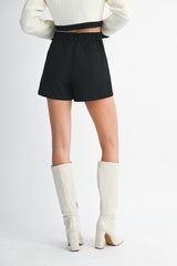 CATALEYA BROOKE FRONT PLEATED SHORTS