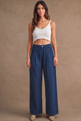 SKYE DRAW STRING DENIM PANTS