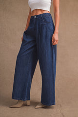 SKYE DRAW STRING DENIM PANTS