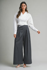 QUORRA OVERLAP WIDE PANTS