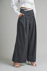 QUORRA OVERLAP WIDE PANTS