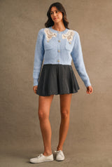 LAILA PLEATED MINI SKORT